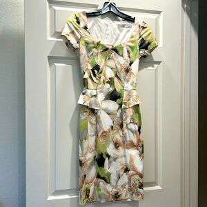 Karen Milen Floral Dress Size 2